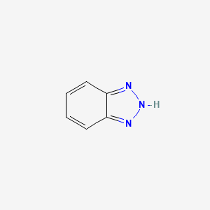 molecular formula C6H5N3 B7723547 1H-Benzotriazole CAS No. 273-02-9