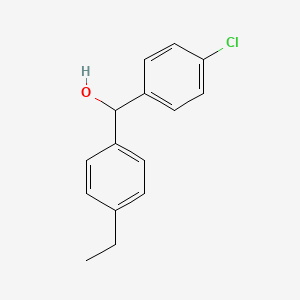 (4-Chlorophenyl)(4-ethylphenyl)methanol