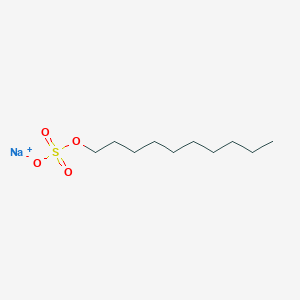 molecular formula C10H21NaO4S B7723970 sodium;decyl sulfate 