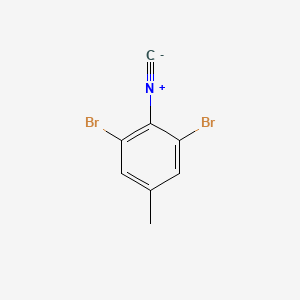 molecular formula C8H5Br2N B7724011 1,3-Dibromo-2-isocyano-5-methylbenzene CAS No. 730971-40-1