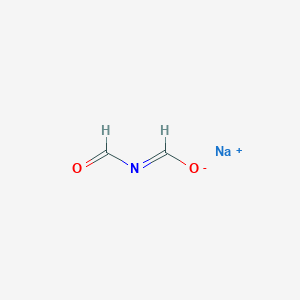molecular formula C2H2NNaO2 B7724205 sodium;N-formylmethanimidate 