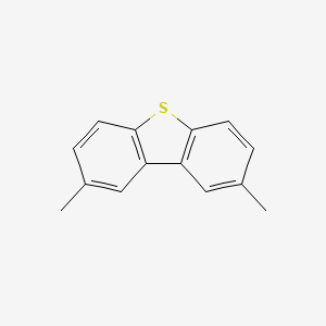 molecular formula C14H12S B7724273 2,8-Dimethyldibenzothiophene CAS No. 70021-47-5