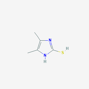 molecular formula C5H8N2S B7724285 4,5-dimethyl-1H-imidazole-2-thiol 