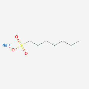 molecular formula C7H15NaO3S B7724365 sodium;heptane-1-sulfonate 