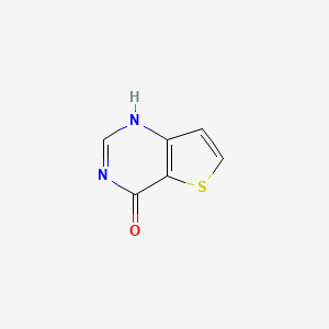 molecular formula C6H4N2OS B7724651 1H-thieno[3,2-d]pyrimidin-4-one 