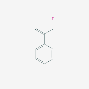 molecular formula C9H9F B077249 2-Phenyl-3-fluoro-1-propene CAS No. 14584-33-9