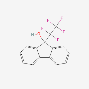 9-Pentafluoroethyl-9H-fluoren-9-ol