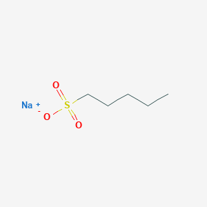 molecular formula C5H11NaO3S B7724949 sodium;pentane-1-sulfonate 