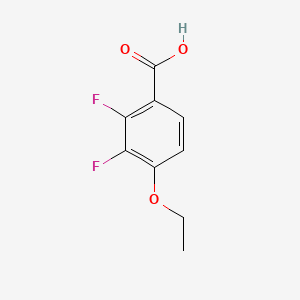 molecular formula C9H8F2O3 B7724970 4-Ethoxy-2,3-difluorobenzoic acid CAS No. 875664-49-6