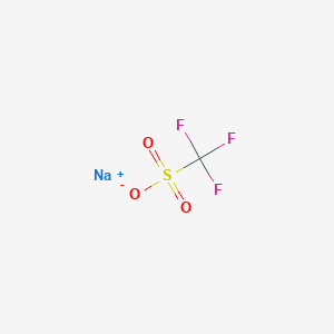 molecular formula CF3NaO3S B7725139 sodium;trifluoromethanesulfonate 