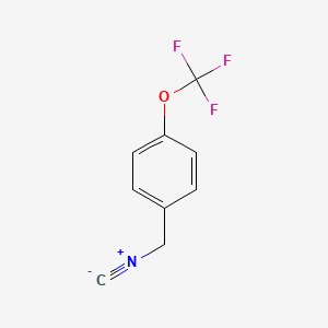 molecular formula C9H6F3NO B7725168 4-(Trifluoromethoxy)benzylisocyanide CAS No. 1029634-31-8