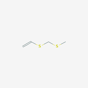 molecular formula C4H8S2 B077252 Methylthio(vinylthio)methane CAS No. 10340-69-9