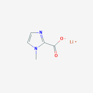 molecular formula C5H5LiN2O2 B7725388 lithium;1-methylimidazole-2-carboxylate 