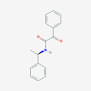 molecular formula C16H15NO2 B077254 2-Oxo-2-phenyl-N-[(1R)-1-phenylethyl]acetamide CAS No. 10549-15-2