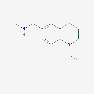 molecular formula C14H22N2 B7725767 Methyl-(1-propyl-1,2,3 
