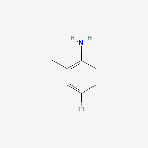 molecular formula C7H8ClN<br>C7H8ClN<br>ClC6H3(CH3)NH2 B7725893 4-Chloro-2-methylaniline CAS No. 87999-30-2
