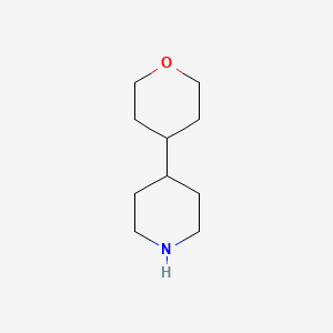 molecular formula C10H19NO B7725908 4-(Oxan-4-yl)piperidine CAS No. 263393-50-6