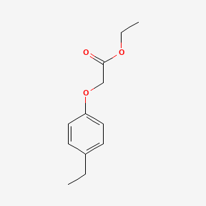 molecular formula C12H16O3 B7725940 Ethyl 2-(4-ethylphenoxy)acetate CAS No. 71475-45-1