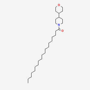 molecular formula C29H55NO2 B7726145 1-[4-(Tetrahydro-pyran-4-YL)-piperidin-1-YL]-nonadecan-1-one 