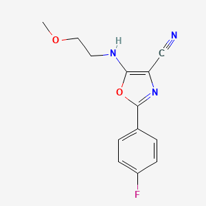 molecular formula C13H12FN3O2 B7726302 MFCD02730470 