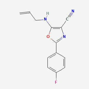 molecular formula C13H10FN3O B7726311 MFCD02730469 