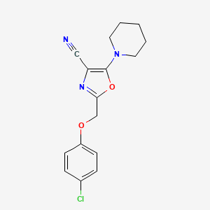 molecular formula C16H16ClN3O2 B7726355 MFCD03523582 