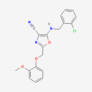 molecular formula C19H16ClN3O3 B7726474 MFCD03523640 
