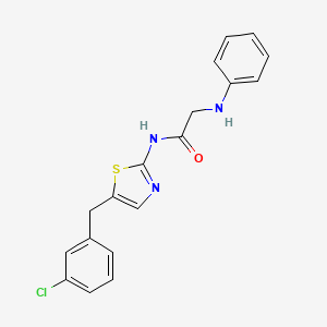 molecular formula C18H16ClN3OS B7726592 MFCD06277595 