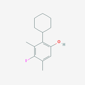molecular formula C14H19IO B077266 Cicliomenol CAS No. 10572-34-6