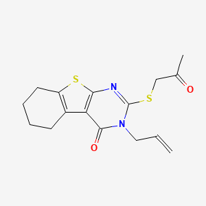 molecular formula C16H18N2O2S2 B7726832 MFCD01917846 