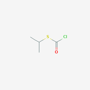 molecular formula C4H7ClOS B077269 S-Isopropyl chlorothioformate CAS No. 13889-93-5