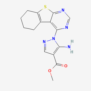 molecular formula C15H15N5O2S B7726919 MFCD03618960 