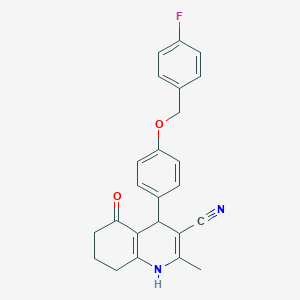 molecular formula C24H21FN2O2 B7726951 MFCD03028408 