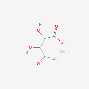 molecular formula C4H4CdO6 B077270 Cadmium 2,3-dihydroxybutanedioate CAS No. 10471-46-2