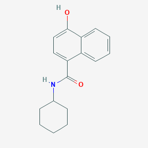 N-cyclohexyl-4-hydroxynaphthalene-1-carboxamide