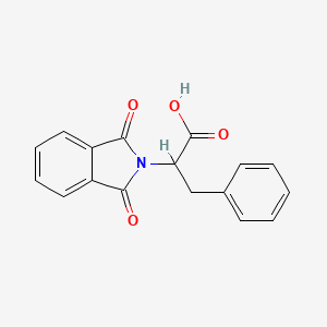 B7727697 2-(1,3-Dioxo-1,3-dihydro-2H-isoindol-2-yl)-3-phenylpropanoic acid CAS No. 38229-08-2