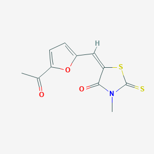 molecular formula C11H9NO3S2 B7727967 MFCD01830816 