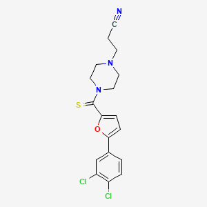 molecular formula C18H17Cl2N3OS B7727974 MFCD02977057 