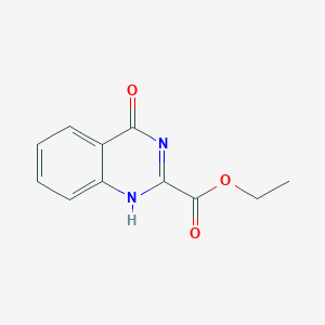 molecular formula C11H10N2O3 B7728093 ethyl 4-oxo-1H-quinazoline-2-carboxylate 