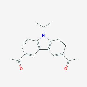 molecular formula C19H19NO2 B077281 3,6-Diacetyl-9-isopropylcarbazole CAS No. 10511-41-8