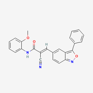 molecular formula C24H17N3O3 B7728108 MFCD06324827 