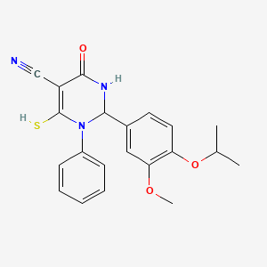 molecular formula C21H21N3O3S B7728181 MFCD03620397 