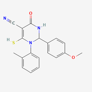 molecular formula C19H17N3O2S B7728184 MFCD03620395 