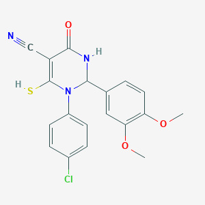 molecular formula C19H16ClN3O3S B7728194 MFCD06011011 