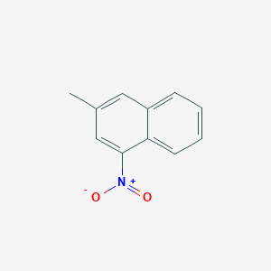molecular formula C11H9NO2 B077282 3-Methyl-1-nitronaphthalene CAS No. 13615-38-8