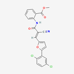 molecular formula C22H14Cl2N2O4 B7728499 MFCD02364408 