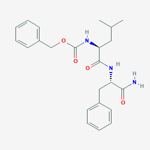 molecular formula C23H29N3O4 B077286 Z-Leu-phe-NH2 CAS No. 13171-96-5