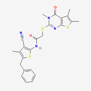 molecular formula C24H22N4O2S3 B7728767 MFCD03299546 