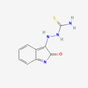 molecular formula C9H8N4OS B7728770 [(2-oxoindol-3-yl)amino]thiourea 