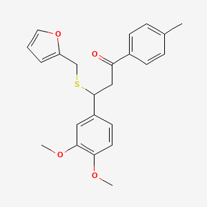 molecular formula C23H24O4S B7728952 MFCD02333302 